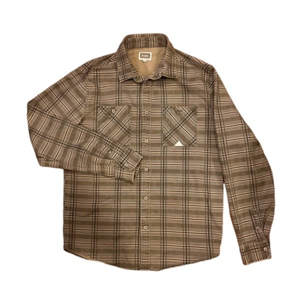 Altamont | Shirts | Altamont Refracted Ls Flannel Button Down Shacket ...